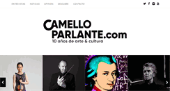 Desktop Screenshot of camelloparlante.com